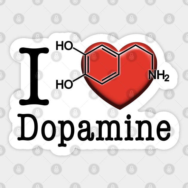 I love Dopamine Sticker by CoolCarVideos